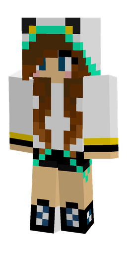 Black skin: body, front render