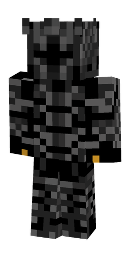 Black skin: body, front render