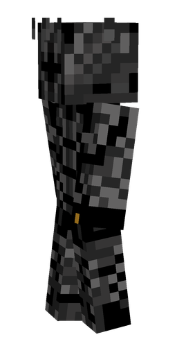 Black skin: body, left side render