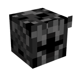 Black skin: head render