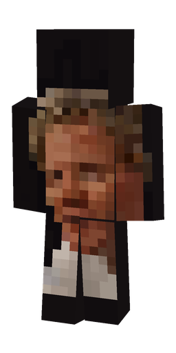 Black skin: body, front render