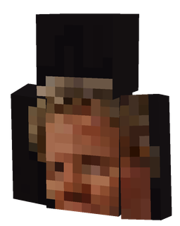 Black skin: bust render