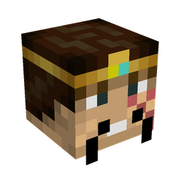 Black skin: head render