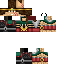 Black skin: raw texture render