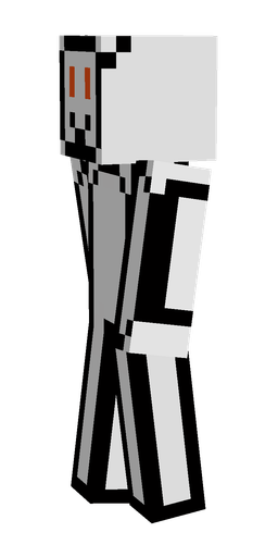 Black skin: body, left side render