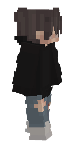 Black skin: body, right side render