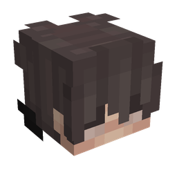 Black skin: head render