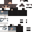 Black skin: raw texture render
