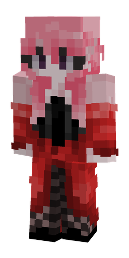 Pink skin: body, front render