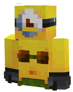 Black skin: bust render