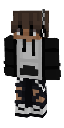 Black skin: body, front render