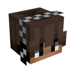 Black skin: head render