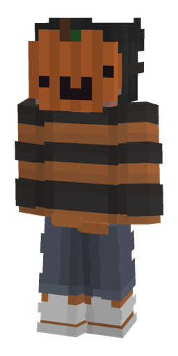 Black skin: body, front render