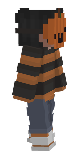 Black skin: body, right side render