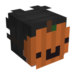 Black skin: head render