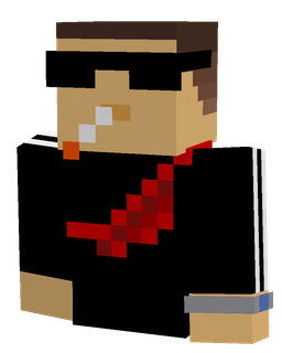 Black skin: bust render