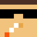 Black skin: face render