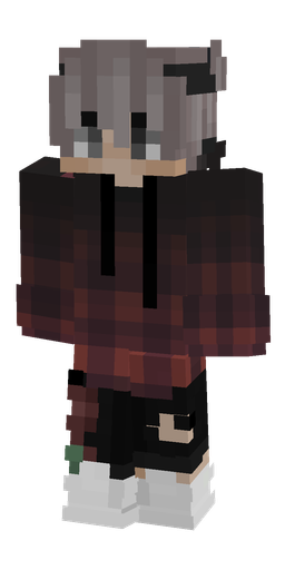 Black skin: body, front render