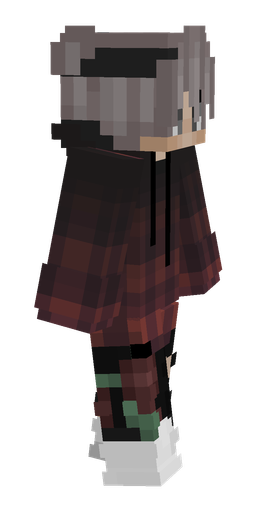 Black skin: body, right side render