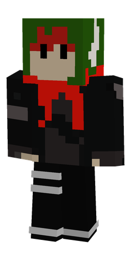 Black skin: body, front render