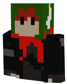 Black skin: bust render