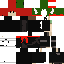 Black skin: raw texture render