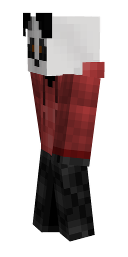 Black skin: body, left side render