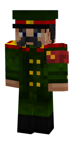 Black skin: body, front render