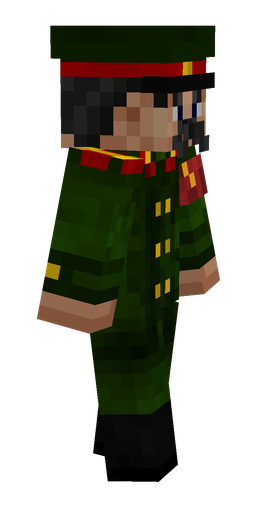 Black skin: body, right side render