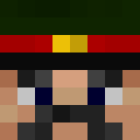 Black skin: face render
