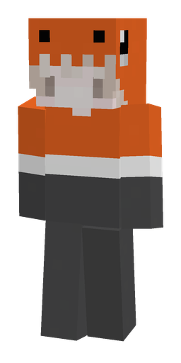 Black skin: body, front render