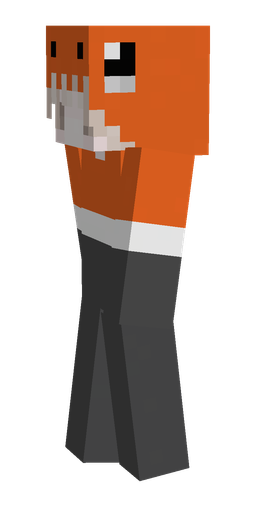 Black skin: body, left side render