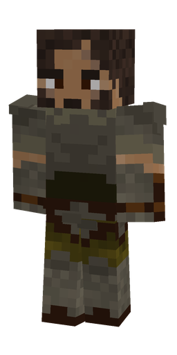 Black skin: body, front render