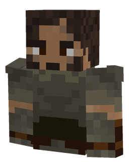 Black skin: bust render