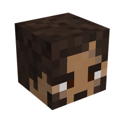Black skin: head render