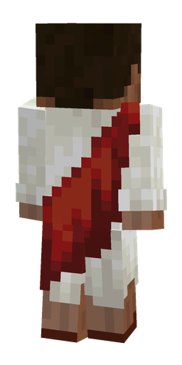 Brown skin: body, back render