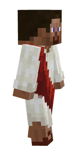 Brown skin: body, right side render