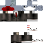 Black skin: raw texture render