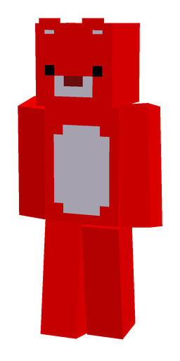 Red skin: body, front render