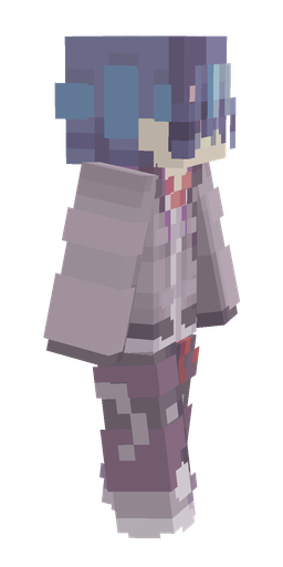 Blue skin: body, right side render