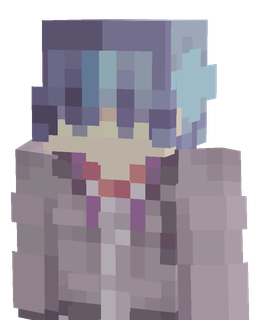 Blue skin: bust render