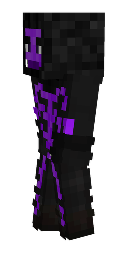 Black skin: body, left side render