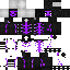 Black skin: raw texture render