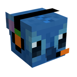 Blue skin: head render