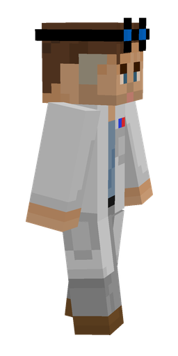 Brown skin: body, right side render
