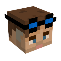Brown skin: head render
