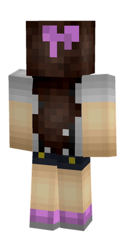 Brown skin: body, back render
