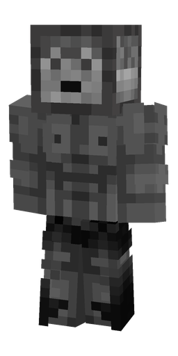 Black skin: body, front render