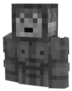 Black skin: bust render