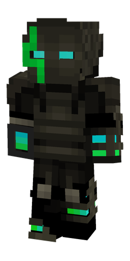Black skin: body, front render